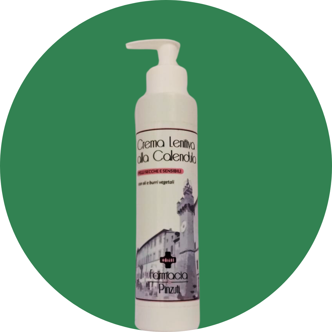 Crema lenitiva alla calendula per pelli secche e sensibili, farmacia pinzuti, Santa Fiora, Monte Amiata